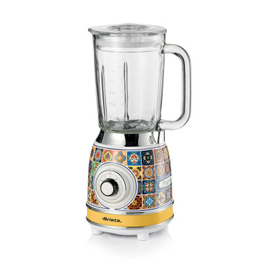 ARIETE Positano Bouilloire 1.7L + Grille-pain 2 fentes + Blender 1.5L