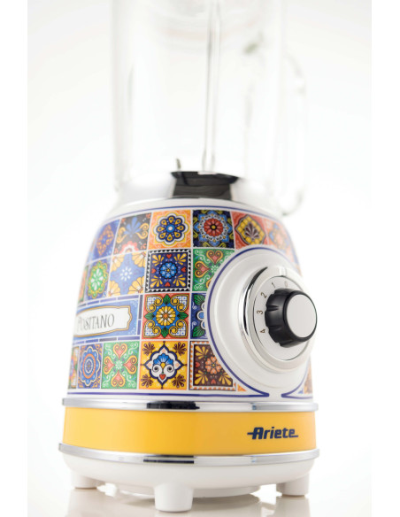 ARIETE Positano Bouilloire 1.7L + Grille-pain 2 fentes + Blender 1.5L