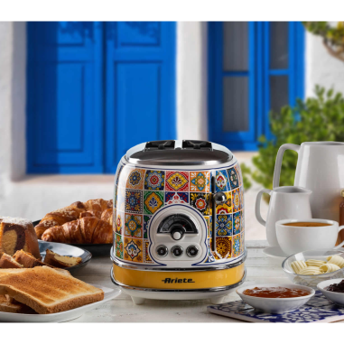 ARIETE Positano Bouilloire + Grille-pain + Presse-agrumes + Blender