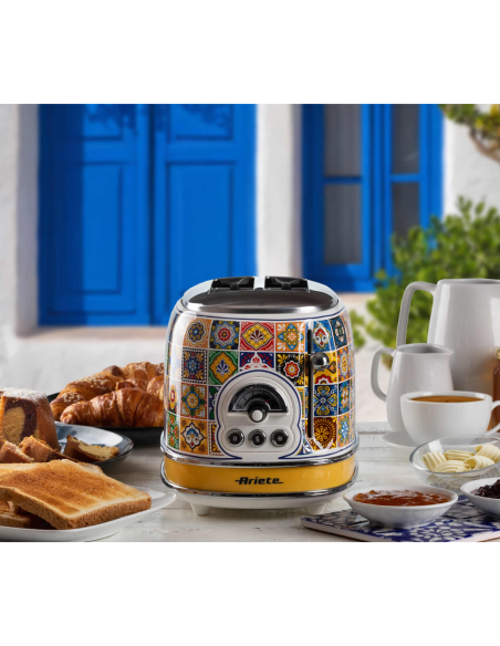 ARIETE Positano Bouilloire + Grille-pain + Presse-agrumes + Blender