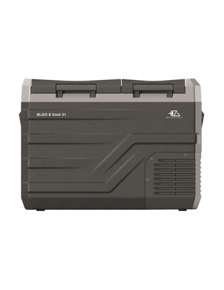EZA Glacière à compression Blizz-E Dual 39 litres +  EZA Adaptateur 12/220 Volts