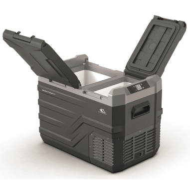 EZA Glacière à compression Blizz-E Dual 39 litres +  EZA Adaptateur 12/220 Volts