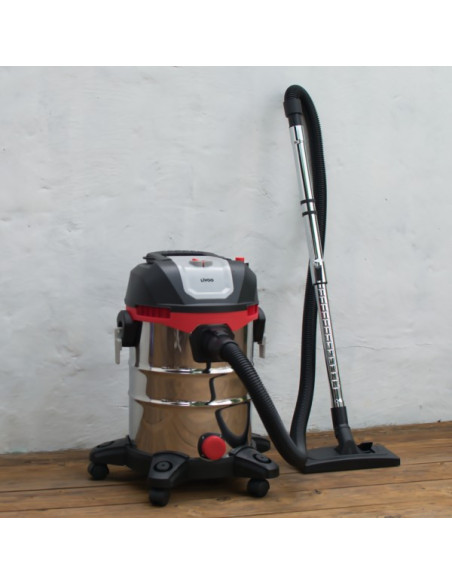 LIVOO Aspirateur Eau et Poussière 23L 1400W Multifonction Mode Soufflerie