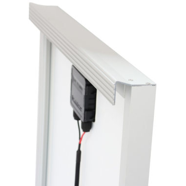ANTARION Panneau solaire 140W + Régulateur PWM 10A + Kit de pose
