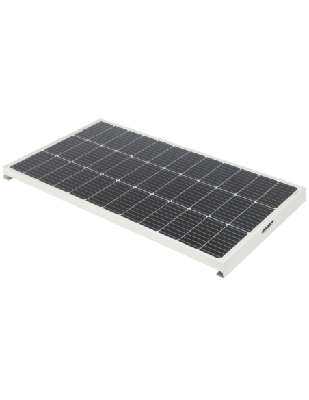 ANTARION Panneau solaire 160W + Régulateur PWM 10A + Kit de pose