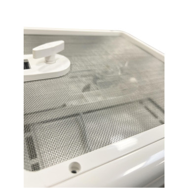 Conversion Van Lanterneau 28x28 avec ventilateur Blanc