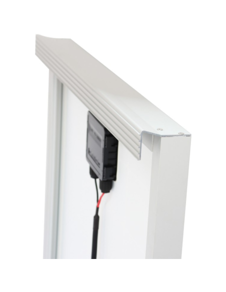 ANTARION Panneau solaire 130W + Régulateur MPPT 10A + Kit de pose