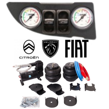 ANTARION Kit de Suspensions Pneumatiques 8" Fiat / Citroën / Peugeot