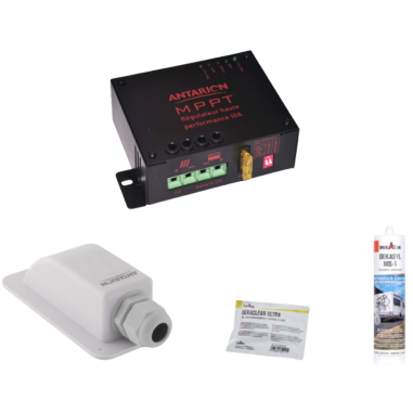 ANTARION Panneau Souple 135W + Régulateur MPPT 10A + Kit de pose