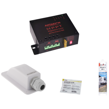 ANTARION Panneau solaire 260W + Régulateur MPPT + Kit de pose