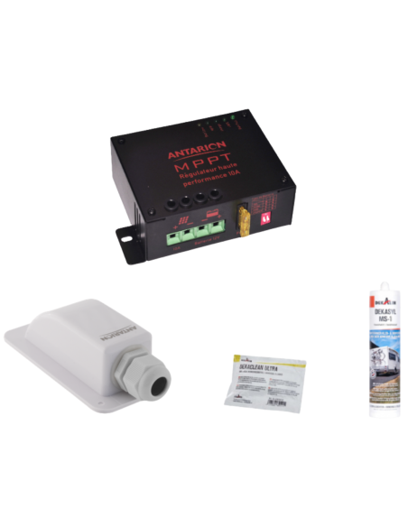 ANTARION Panneau solaire 305W + Régulateur MPPT + Kit de pose