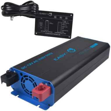 ANTARION Convertisseur Easy+ 1000W Avec Commande Déportée