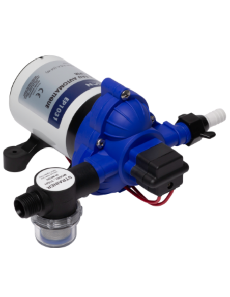 ANTARION Pompe automatique 12 Volts 10 Litres / minute (3.1 bar)