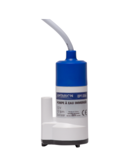 ANTARION Pompe immergée 12 Litres / minute (0.6 bar)