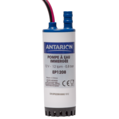 ANTARION Pompe immergée 12 Litres / minute (0.8 bar)