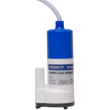 ANTARION Pompe immergée 16 Litres / minute (0.6 bar)