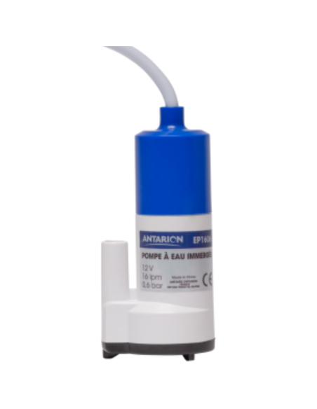 ANTARION Pompe immergée 16 Litres / minute (0.6 bar)