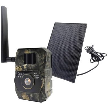 SEMAC Caméra de Chasse 4G Tuya Solaire 2K