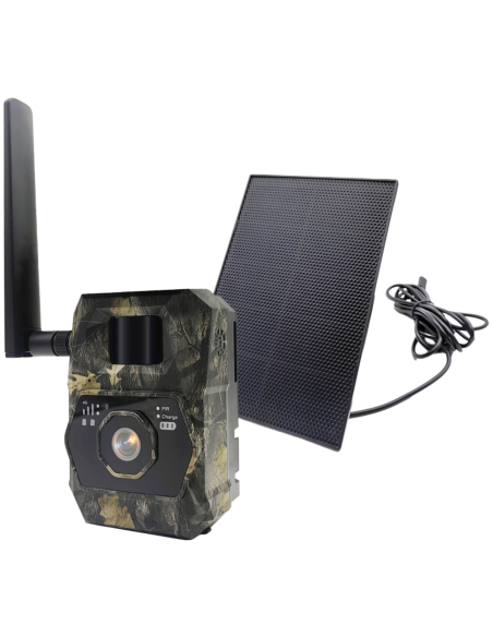 SEMAC Caméra de Chasse 4G Tuya Solaire 2K