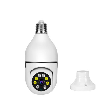SEMAC Caméra UHD Ampoule E27 Motorisée TUYA Wi-Fi