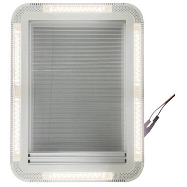 Toit ouvrant panoramique avec LED et ventilation Camping-car Van