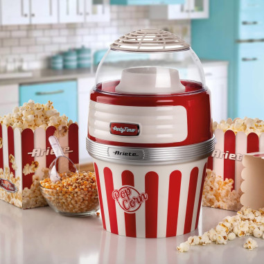 PACK ARIETE PARTY TIME Machine à Pop-Corn + Machine à Hot Dog