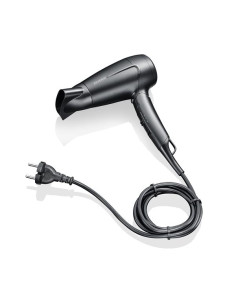 SÈCHE CHEVEUX DE VOYAGE  NOIR  1600 W  POIGNEE PLIABLE  AVEC DIFFUSEUR 2