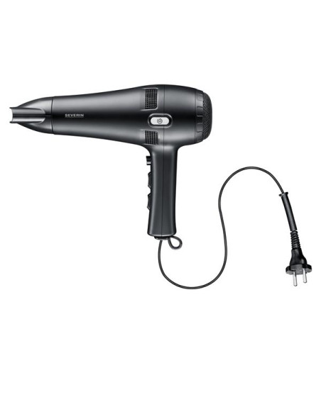 SÈCHE CHEVEUX  NOIR  2100 W  CORDON RETRACTABLE  DIFFUSEUR DE VOLUME