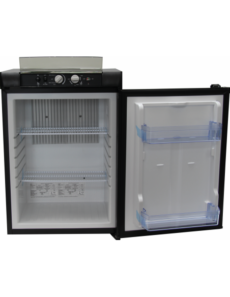 Réfrigérateur à Poser 2 Ways 60L 220 Volts et Gaz Camping-Car Bateau