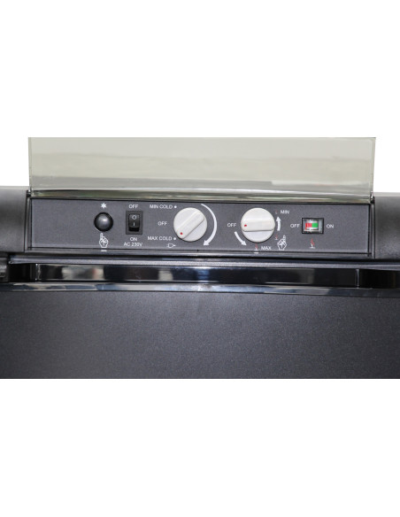 Réfrigérateur à Poser 2 Ways 60L 220 Volts et Gaz Camping-Car Bateau