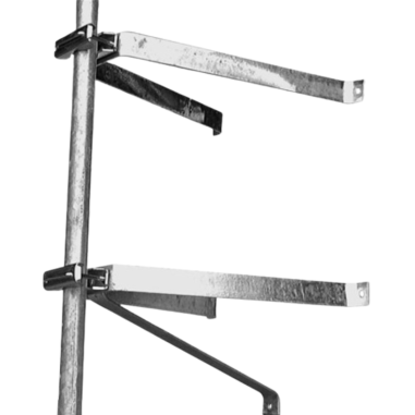 PACK TELEVES Antenne rateau + Kit Alimentation + Amplificateur de mat + Fixation murale en U + Mat 1m