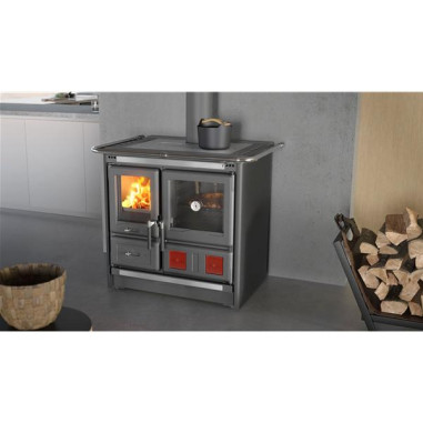 Cuisinière à bois ROSAL.16ACIER