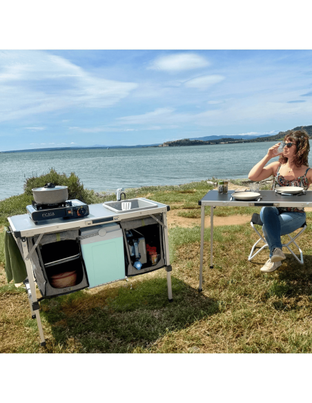INCASA Meuble de cuisine Kitch&Box 100 x 50 cm