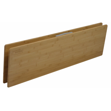 SOPLAIR Table Plateau en Bambou 2 personnes Pliable Camping Car
