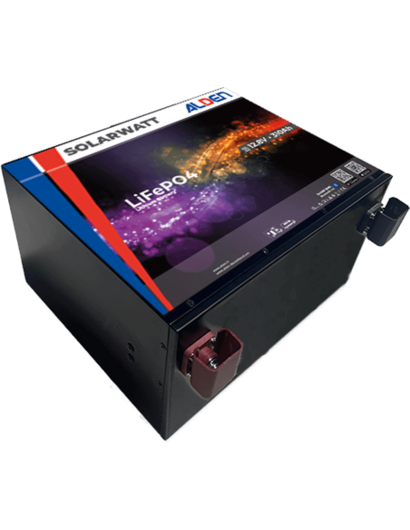 ALDEN Batterie Lithium 310Ah SolarWatt LifePO4 Bluetooth Chauffage Intégré