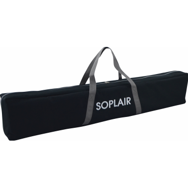 SOPLAIR Table Flex Bamboo 4 lattes pieds rabattables Aluminium 2 personnes