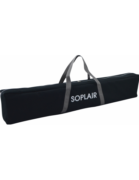SOPLAIR Table Flex Bamboo 4 lattes pieds rabattables Aluminium 2 personnes