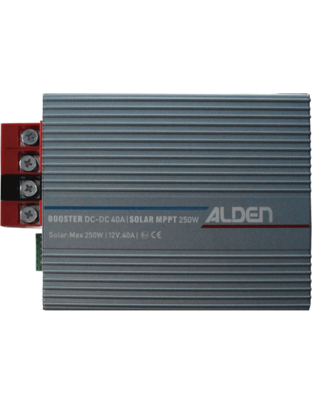 Booster DC/DC 40A Alden avec MPPT | Recharge solaire camping-car