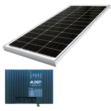 Kit solaire ALDEN Kiteco Sunpower 120W + I-Boost 170