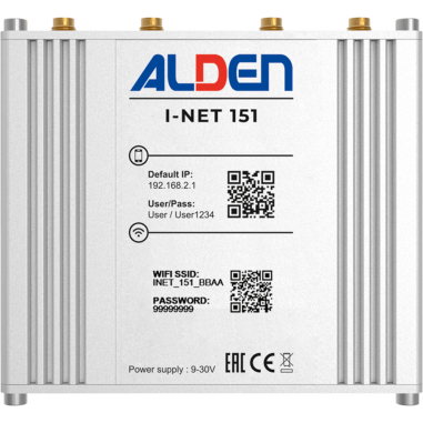Pack Internet ALDEN 4G LTE Routeur I-Net 151 + Antenne blanche