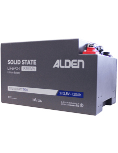 ALDEN Batterie SOLARWATT LiFePO4 PRO 120Ah avec chauffage intégré