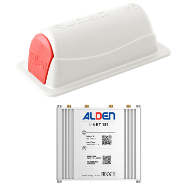 Pack Internet ALDEN 4G LTE Routeur I-Net 151 + Antenne blanche