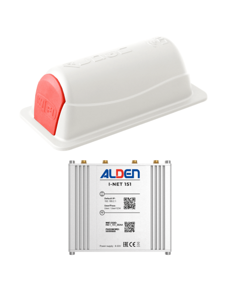 Pack Internet ALDEN 4G LTE Routeur I-Net 151 + Antenne blanche