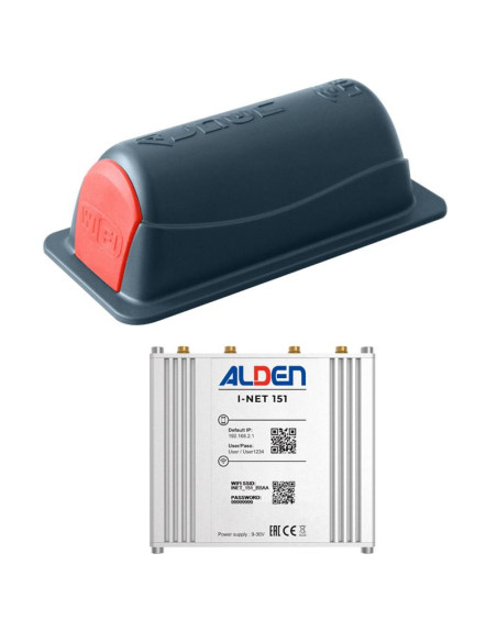 ALDEN I-NET Antenne 4G LTE - 5G Ready - Internet Wifi Camping-car Fourgon Van