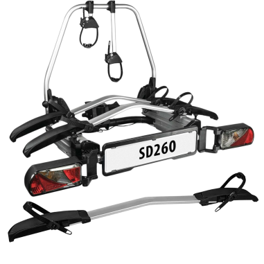 ENDURO Porte-Vélos SD260 coulissant + Rail 3ème vélo - Fourgon