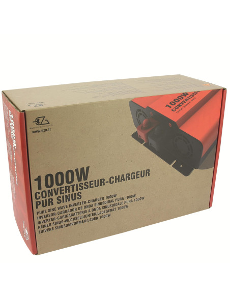 EZA Convertisseur - Chargeur Pur Sinus 1000W