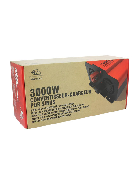 EZA Convertisseur - Chargeur Pur Sinus 3000W