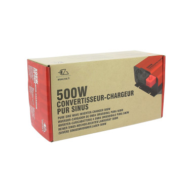EZA Convertisseur - Chargeur Pur Sinus 500W