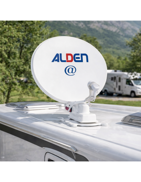 Onelight 65 Alden avec récepteur Satmatic TNTSAT + antenne 4G/5G