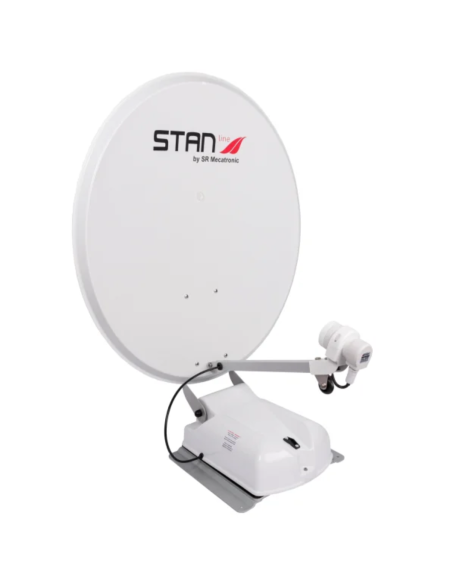 Antenne satellite automatique STANLINE Ø65 bi-satellite 12V